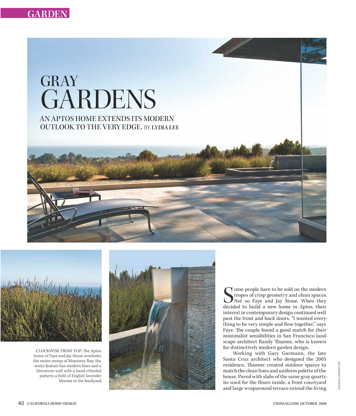 California Home + Design October 2008