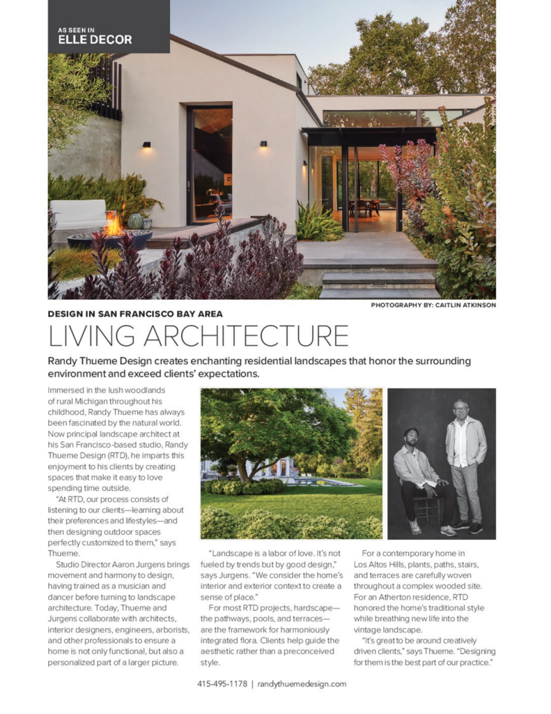 Elle Decor article