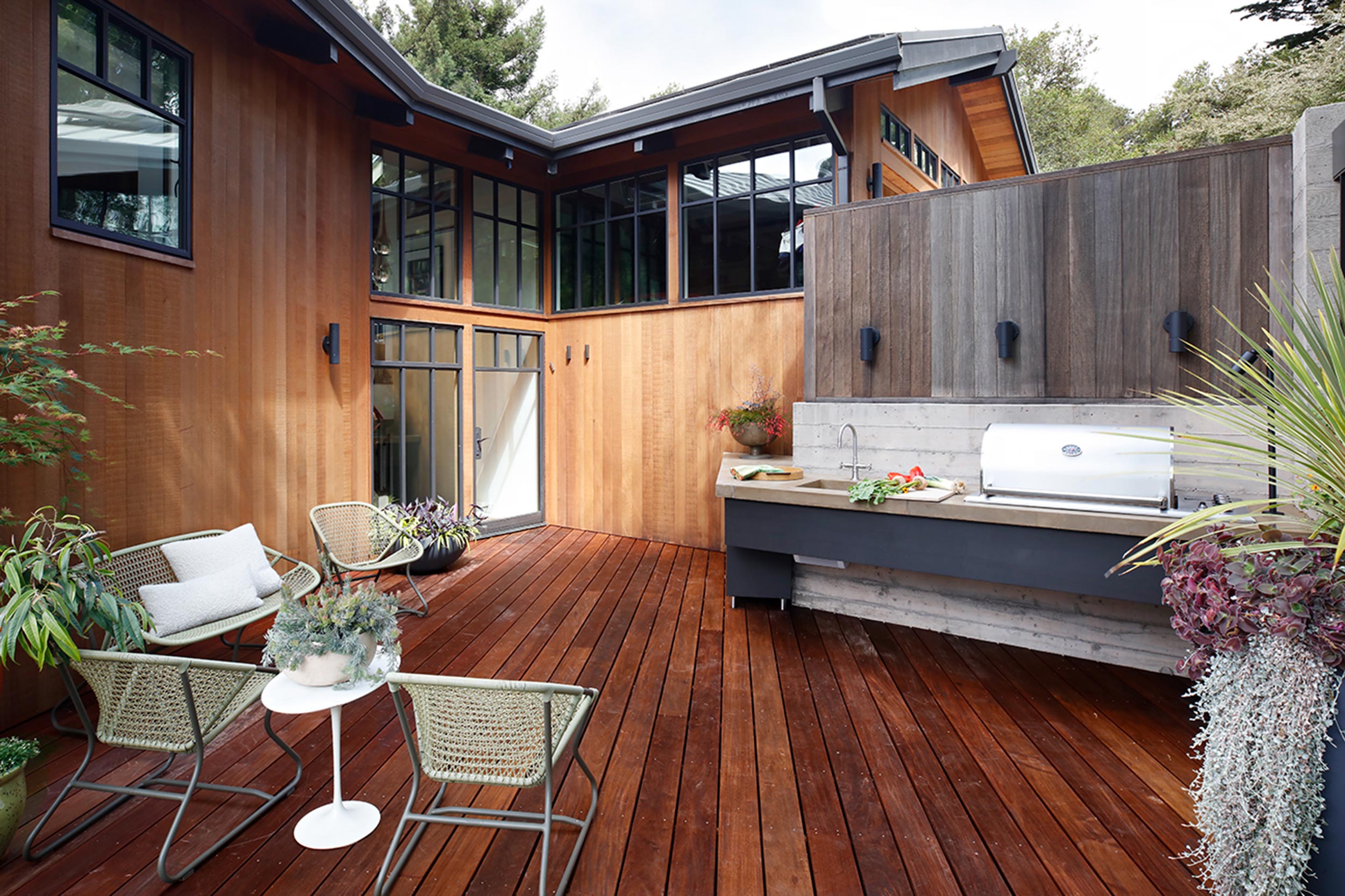 Maybeck Revealed Berkeley, CA back deck