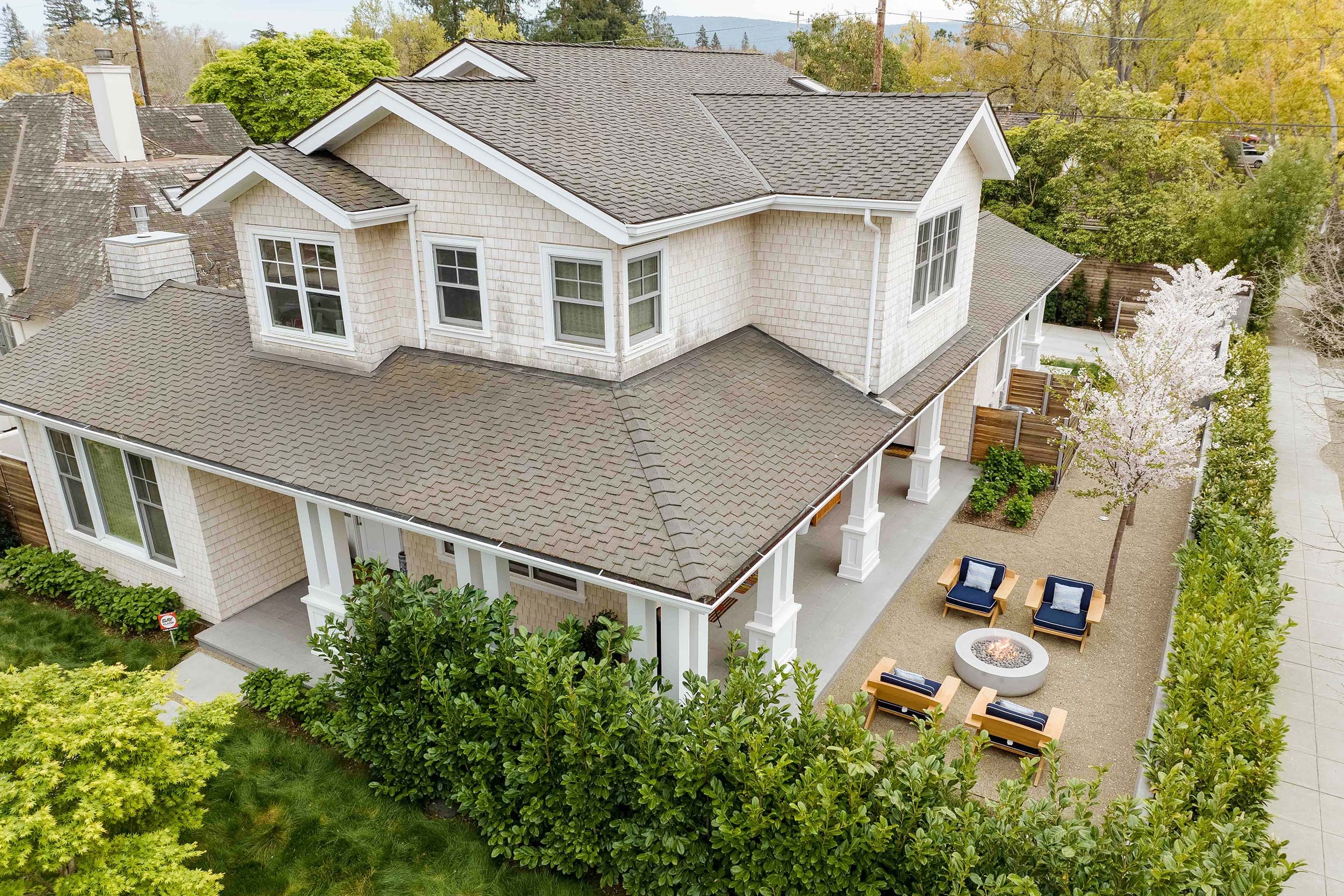 Creating Spaces Palo Alto, CA Aerial view of property