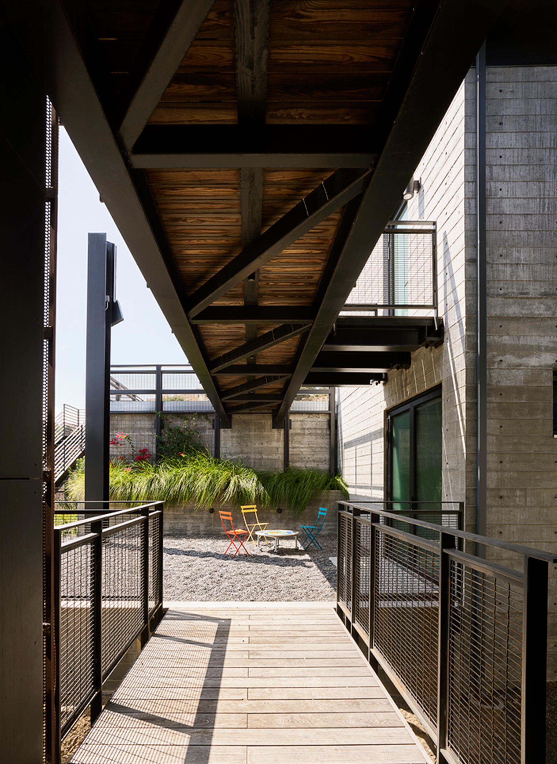 Urban Canyon San Carlos, CA perspecitve view