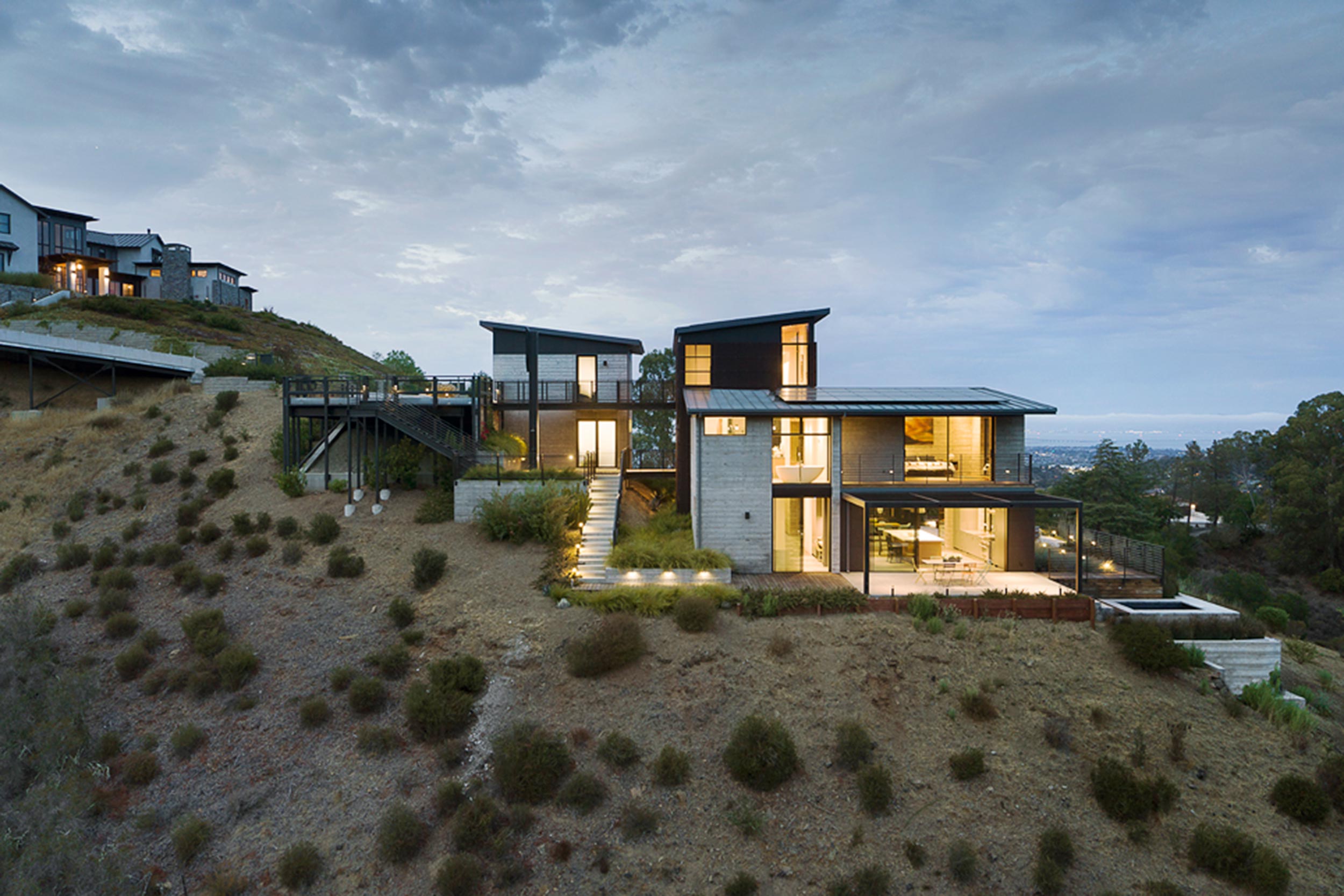 Urban Canyon San Carlos, CA exterior property views